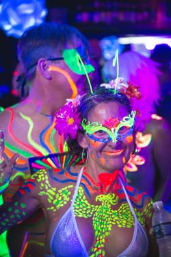 Blackout Glow Party 2014 photo - Duval Street, Key West